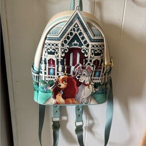 Disney Lady and the Tramp mini Backpack nostalgic